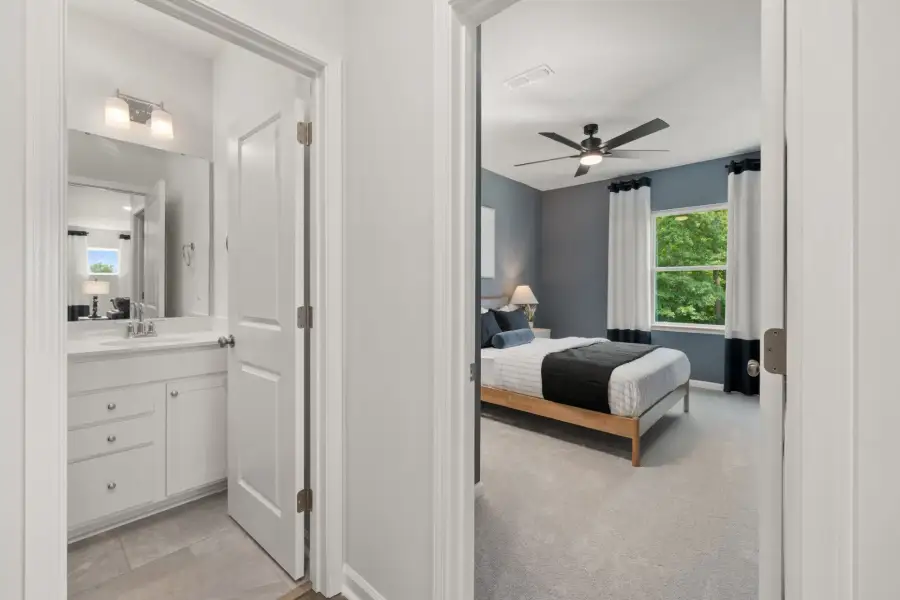 Furnished interior view inside a new home in Cambria, Garner (Image 23).