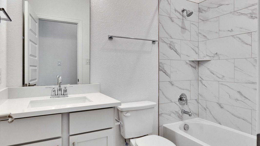 Furnished interior view inside a new home in Carillon, Manor (Image 21). Furnished interior view inside a new home in Carillon, Manor (Image 21).