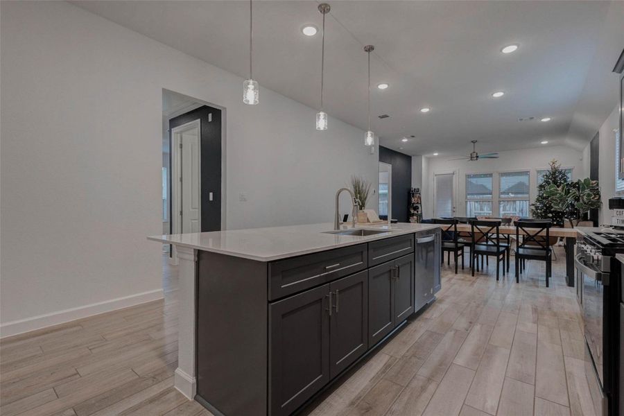 Furnished interior view inside a new home in Katy Court, Katy (Image 12).
