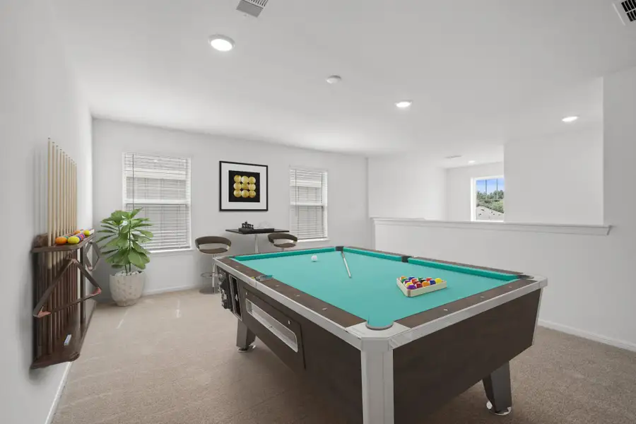 Virtually Staged Game Room