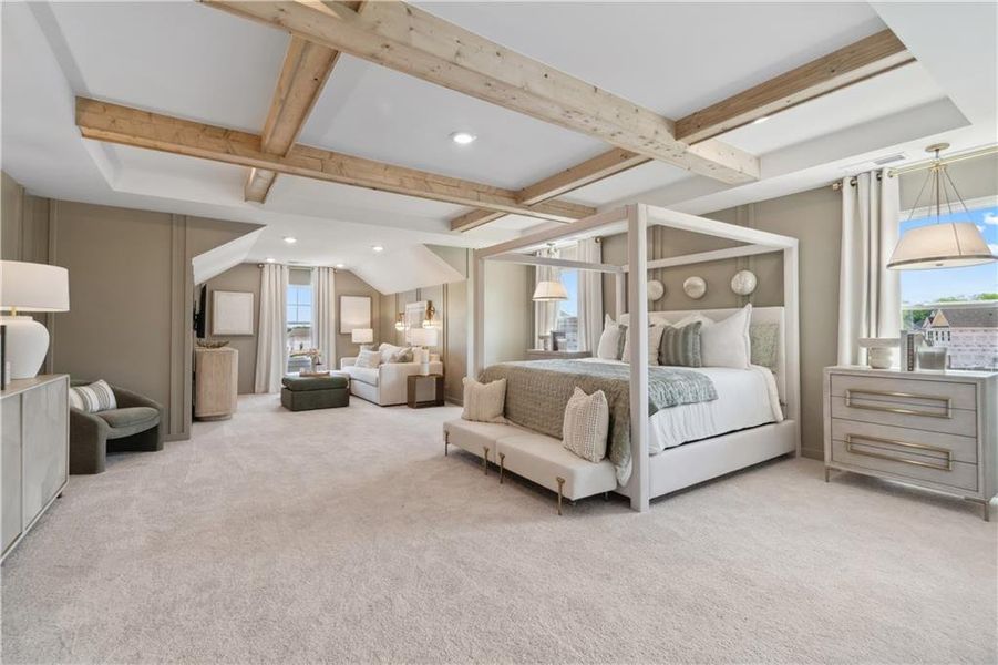 Furnished interior view inside a new home in Trinity Park, McDonough (Image 42).