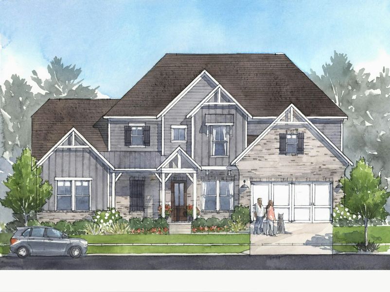 Representative rendering of the exterior for the The Primrose by Windsong Properties (Image 21). Representative rendering of the exterior for the The Primrose by Windsong Properties (Image 21).