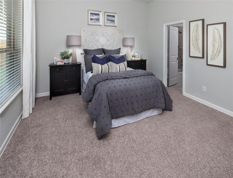Furnished interior view inside a new home in Anniston, Katy (Image 5).