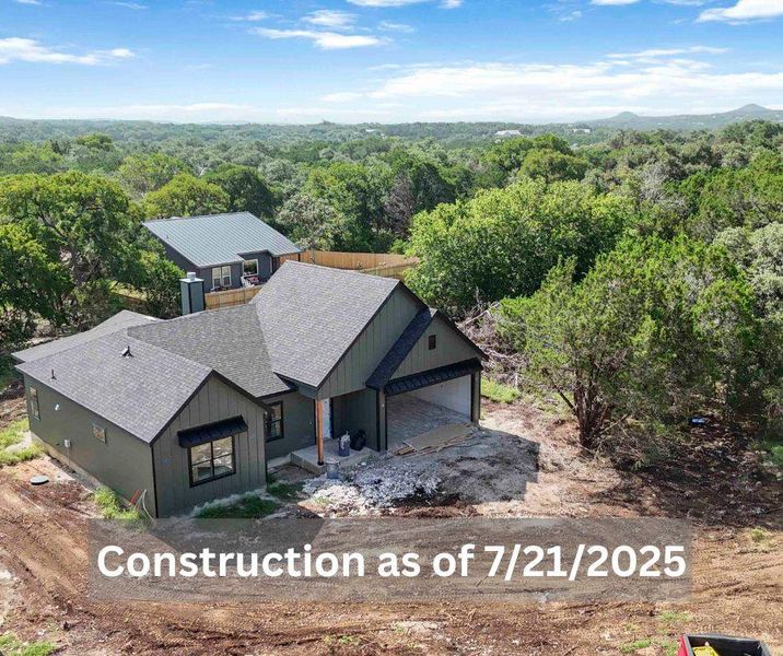 In-progress construction of a new home in , Wimberley, TX (Image 31). In-progress construction of a new home in , Wimberley, TX (Image 31).