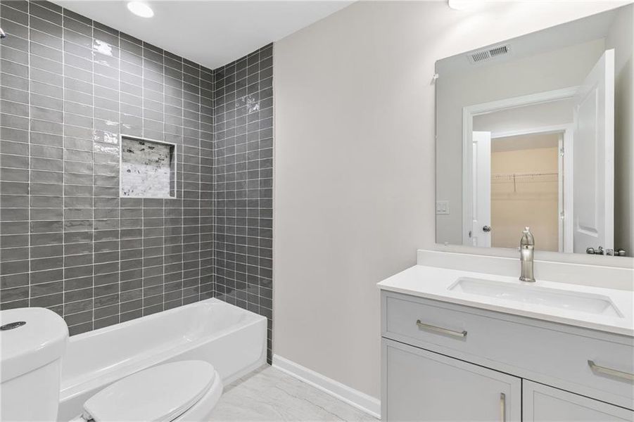 Furnished interior view inside a new home in , Covington (Image 6).