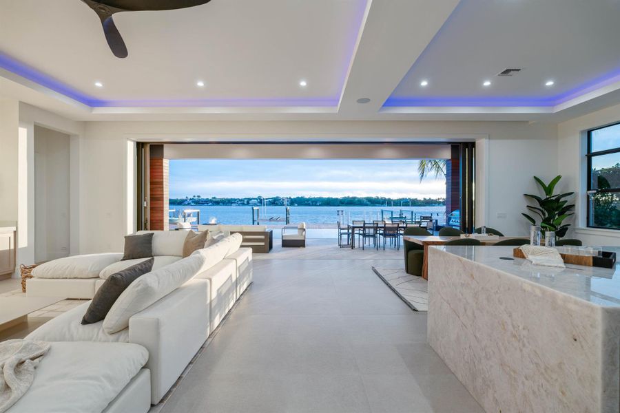 Furnished interior view inside a new home in , Lantana (Image 17).