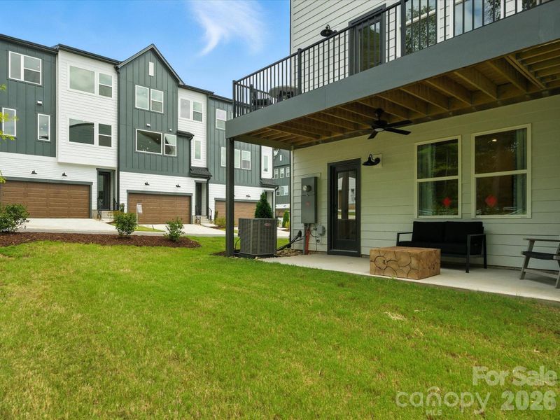 First floor covered outdoor living First floor covered outdoor living