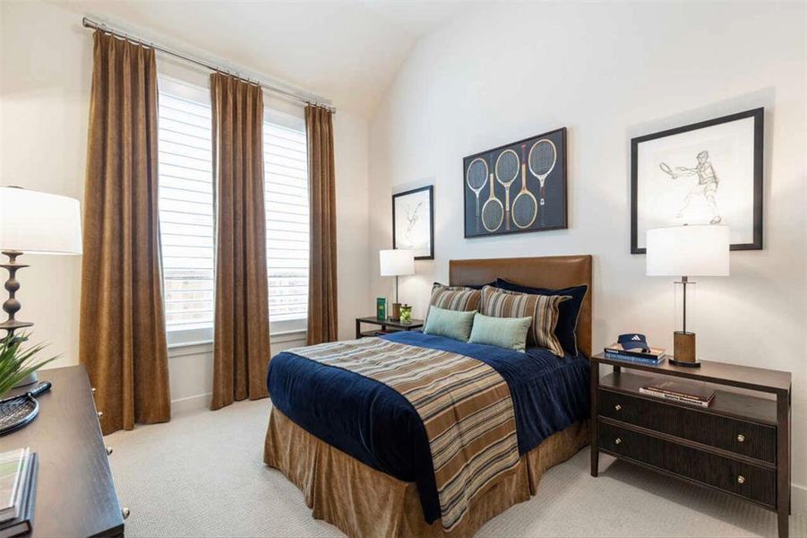 Furnished interior view inside a new home in Estates at Bristol Valley, Heath (Image 21).