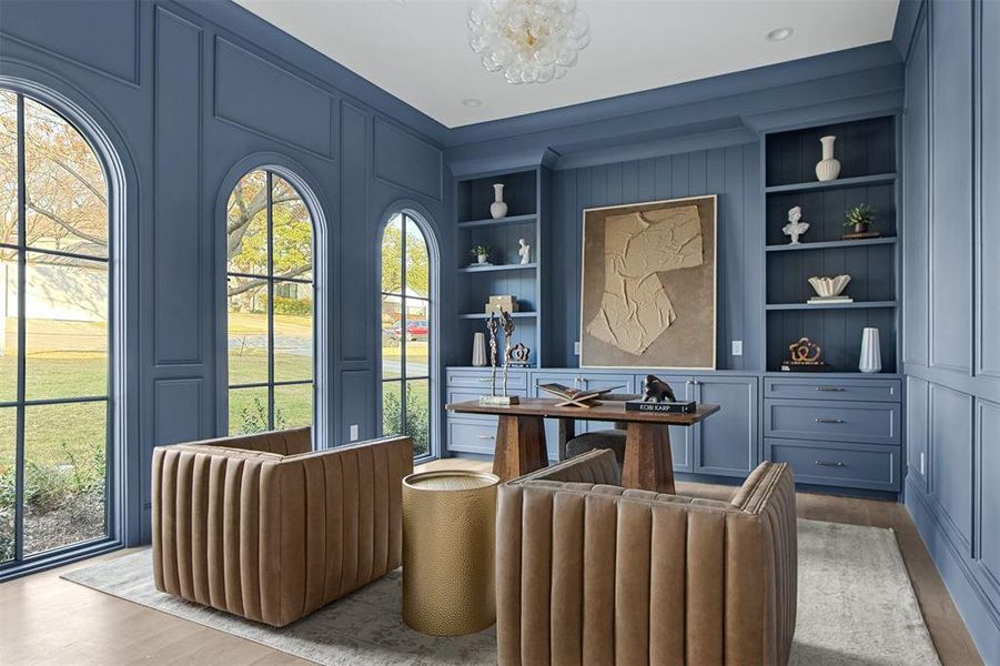 Furnished interior view inside a new home in , Dallas (Image 10).