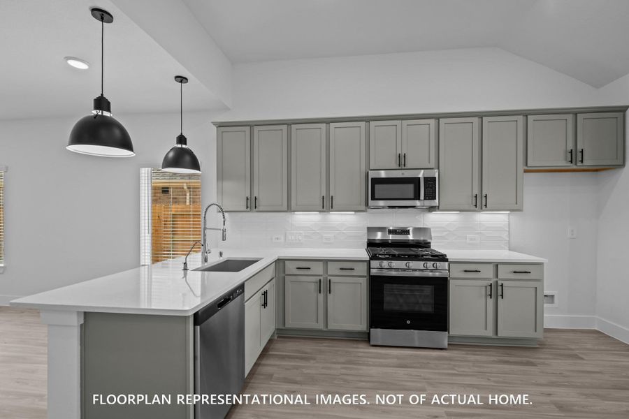 Furnished interior view inside a new home in Marvida, Cypress (Image 9). Furnished interior view inside a new home in Marvida, Cypress (Image 9).