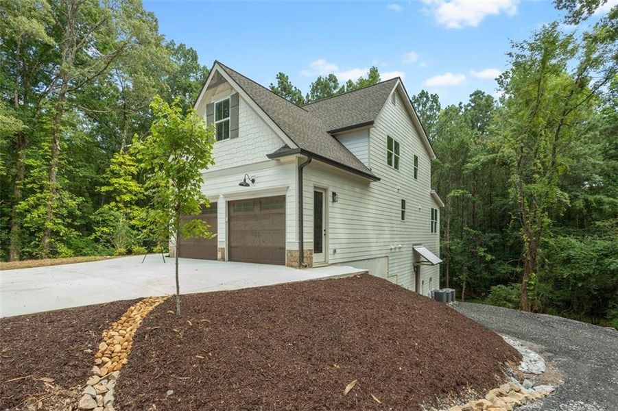 Exterior details and patio area of a home in , Canton (Image 4).