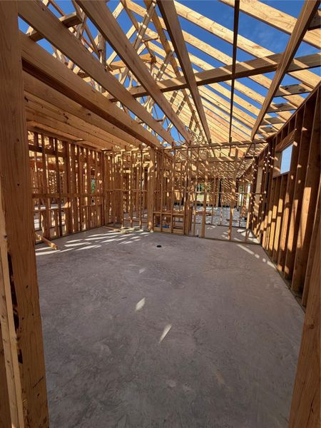 In-progress construction of a new home in , Montgomery, TX (Image 22).