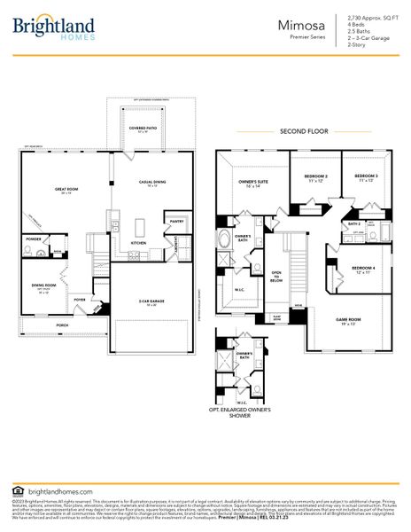 Mimosa Floor Plan