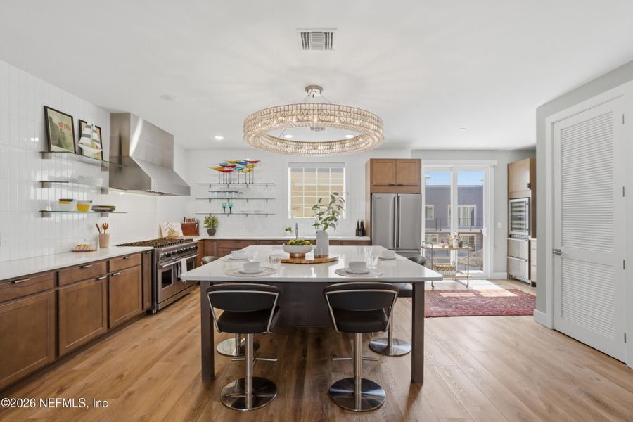 Furnished interior view inside a new home in , St. Augustine (Image 10).