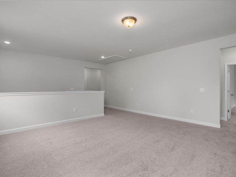 Spacious, unfurnished interior of a new home in Sage on North Main, Wake Forest (Image 25).