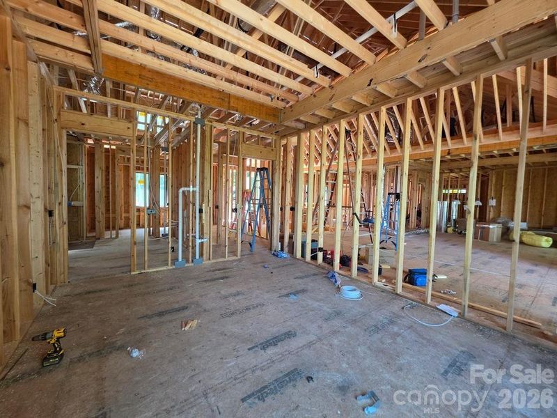 In-progress construction of a new home in , Arden, NC (Image 4).