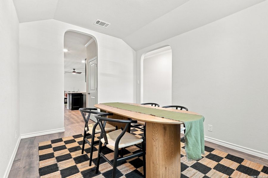 Furnished interior view inside a new home in Redbird Ranch, San Antonio (Image 6).