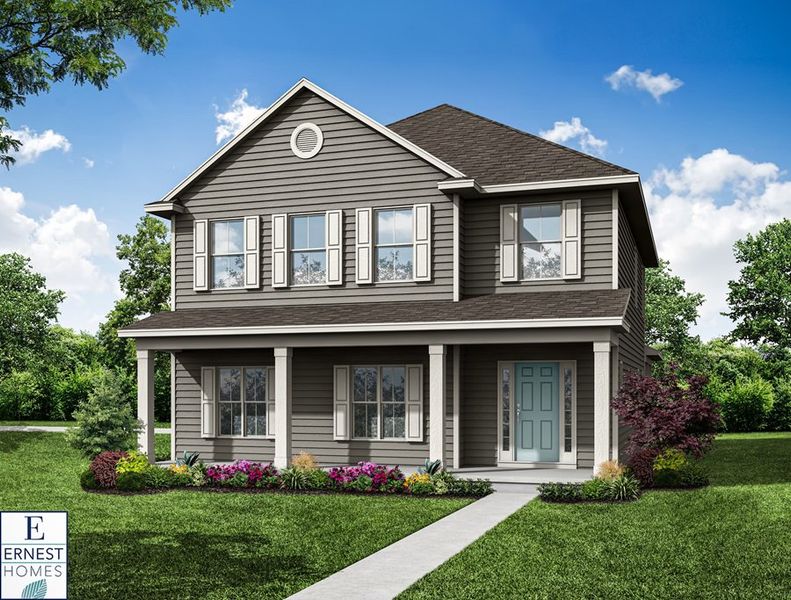 Aspen – Exterior Front View | Ernest Homes