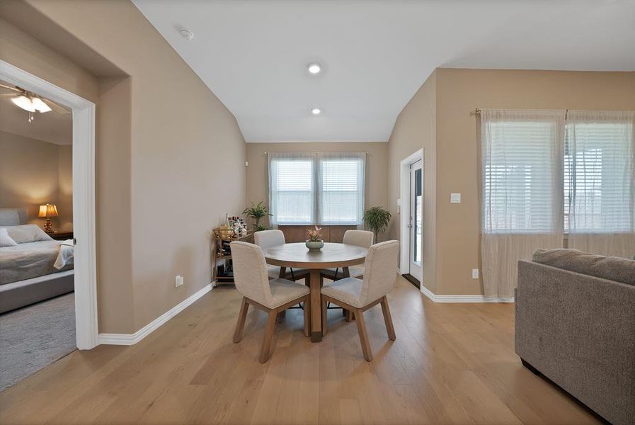 Furnished interior view inside a new home in , Princeton (Image 39).