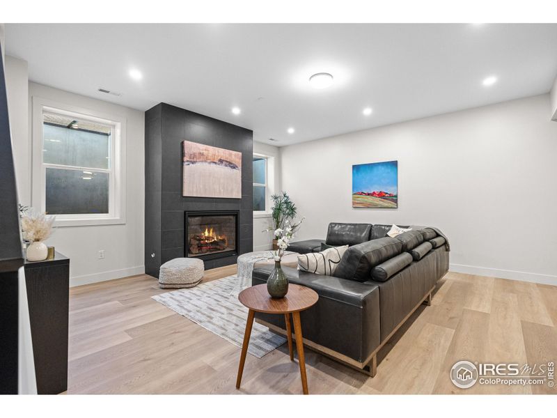 Furnished interior view inside a new home in , Boulder (Image 15). Furnished interior view inside a new home in , Boulder (Image 15).