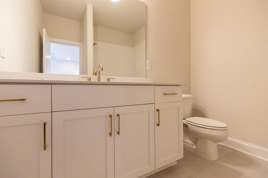 Furnished interior view inside a new home in Bellmoore Park, Johns Creek (Image 12).