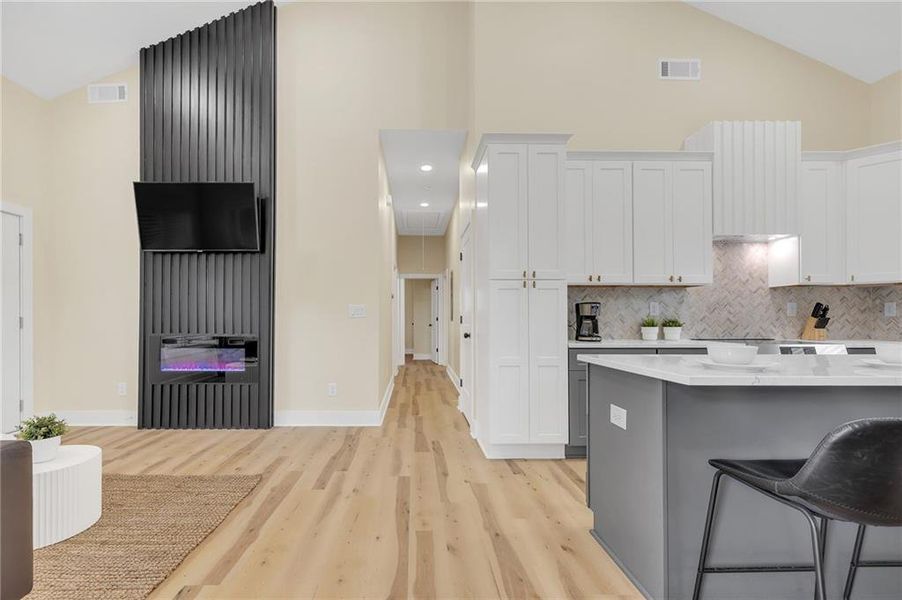 Furnished interior view inside a new home in , Atlanta (Image 5).