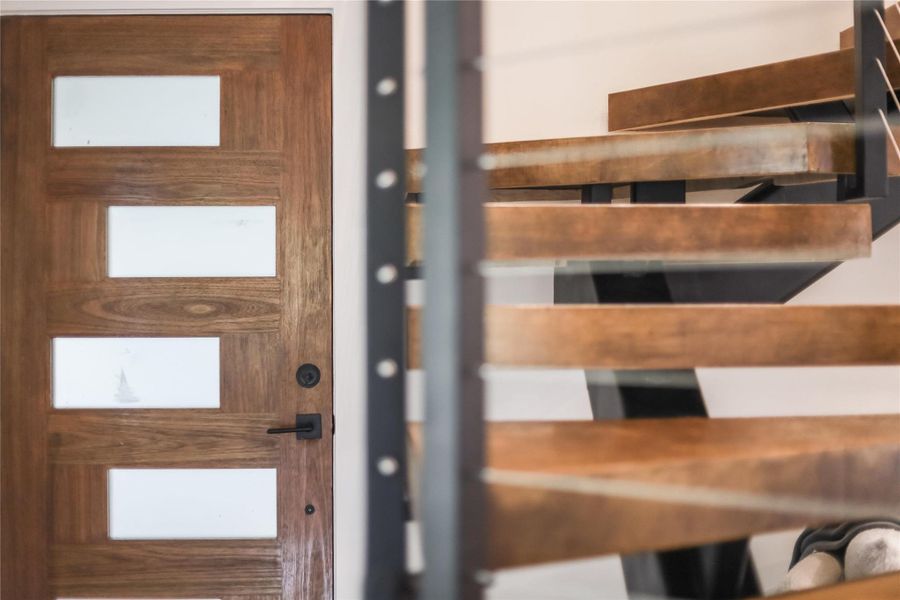 Close-up of interior finishes inside a home in , Austin (Image 15).