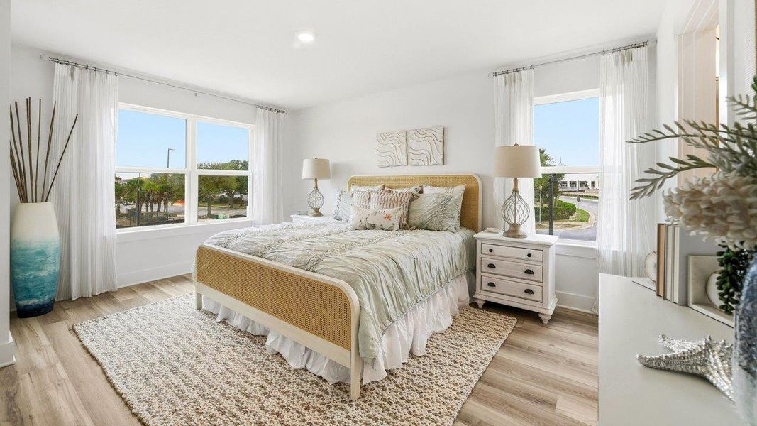 Furnished interior view inside a new home in Palm Street Townhomes, Destin (Image 15). Furnished interior view inside a new home in Palm Street Townhomes, Destin (Image 15).