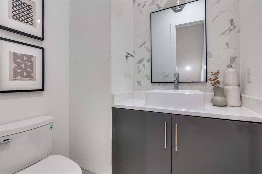 Powder Bath 2nd Floor