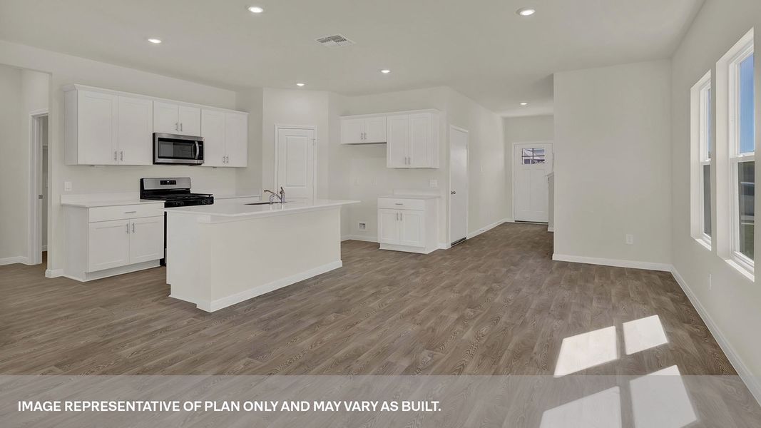 Furnished interior view inside a new home in Paramount, Kyle (Image 7).