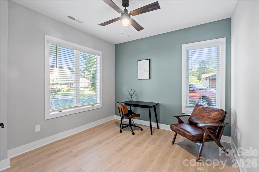 Furnished interior view inside a new home in , Charlotte (Image 15). Furnished interior view inside a new home in , Charlotte (Image 15).