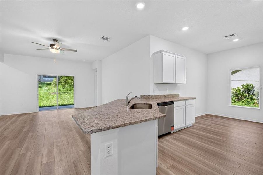 Furnished interior view inside a new home in , Deltona (Image 5).