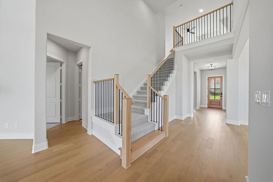 Spacious, unfurnished interior of a new home in Hillside Village, Celina (Image 23). Spacious, unfurnished interior of a new home in Hillside Village, Celina (Image 23).