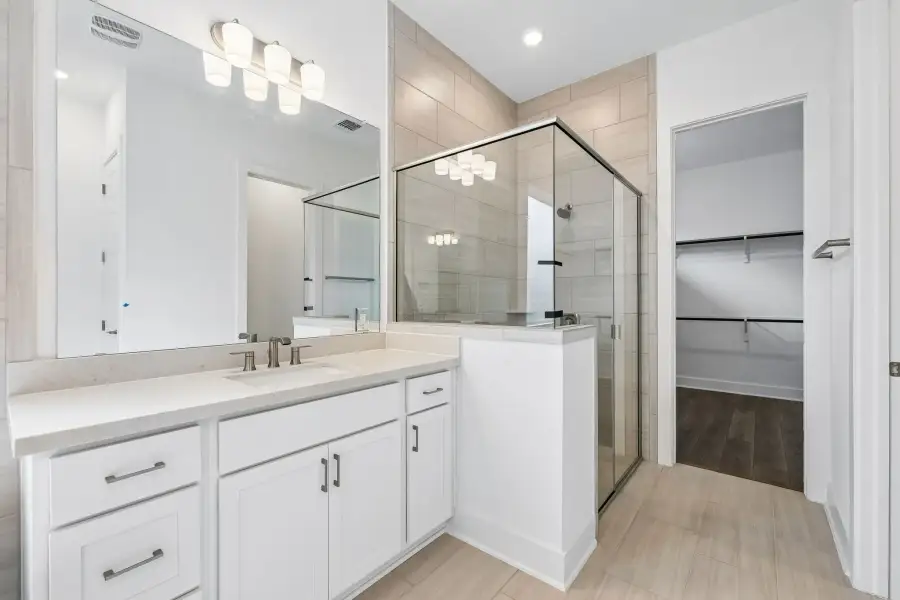 Furnished interior view inside a new home in Silverleaf, Cedar Creek (Image 19).