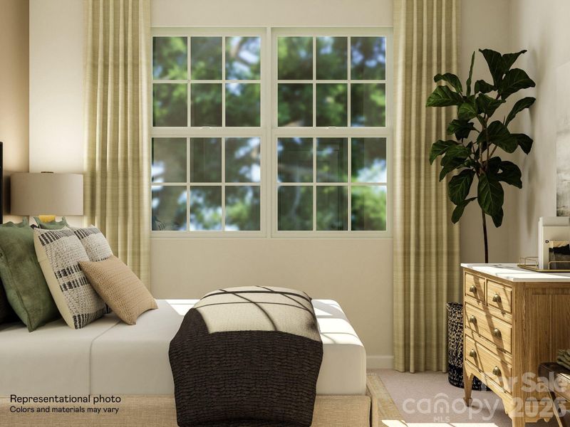 Furnished interior view inside a new home in Redhawk, Belmont (Image 12).