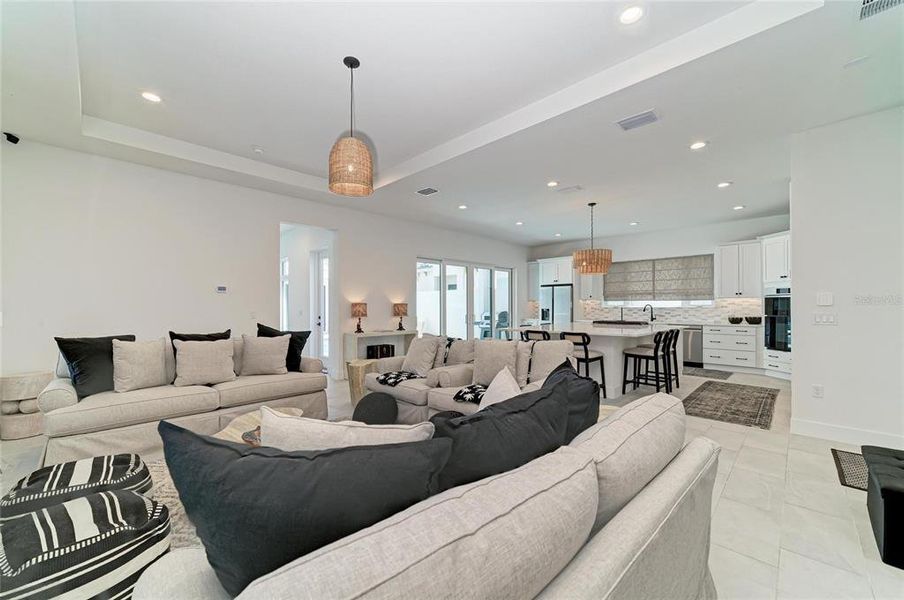 Furnished interior view inside a new home in , Bradenton (Image 15). Furnished interior view inside a new home in , Bradenton (Image 15).