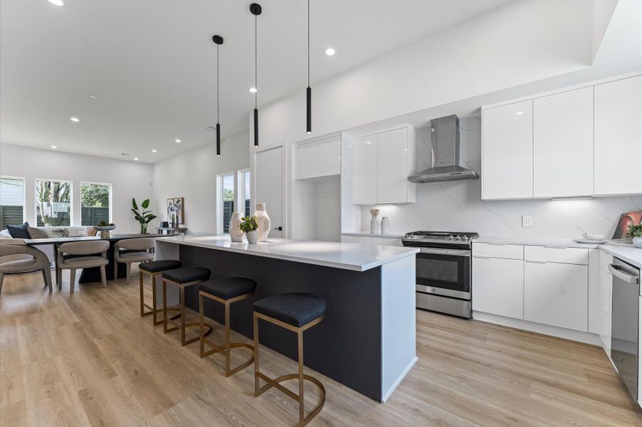 Furnished interior view inside a new home in , Missouri City (Image 9). Furnished interior view inside a new home in , Missouri City (Image 9).