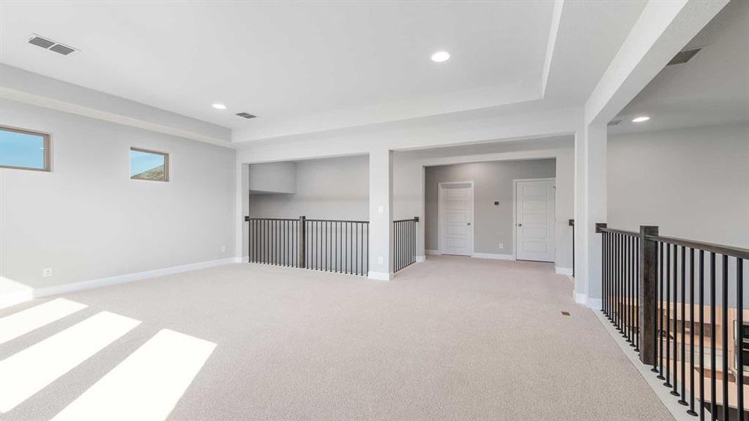 Spacious, unfurnished interior of a new home in Trinity Falls 50', McKinney (Image 16).