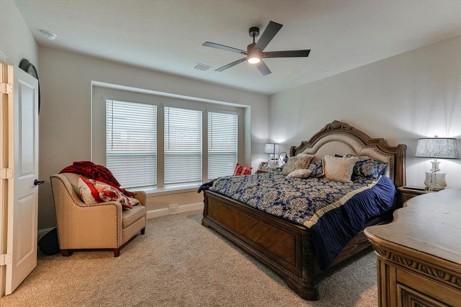 The main primary suite offers a true retreat, complete with spa-like ensuite bath The main primary suite offers a true retreat, complete with spa-like ensuite bath