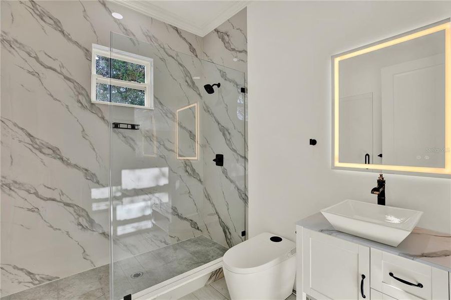 Furnished interior view inside a new home in , Tampa (Image 9).