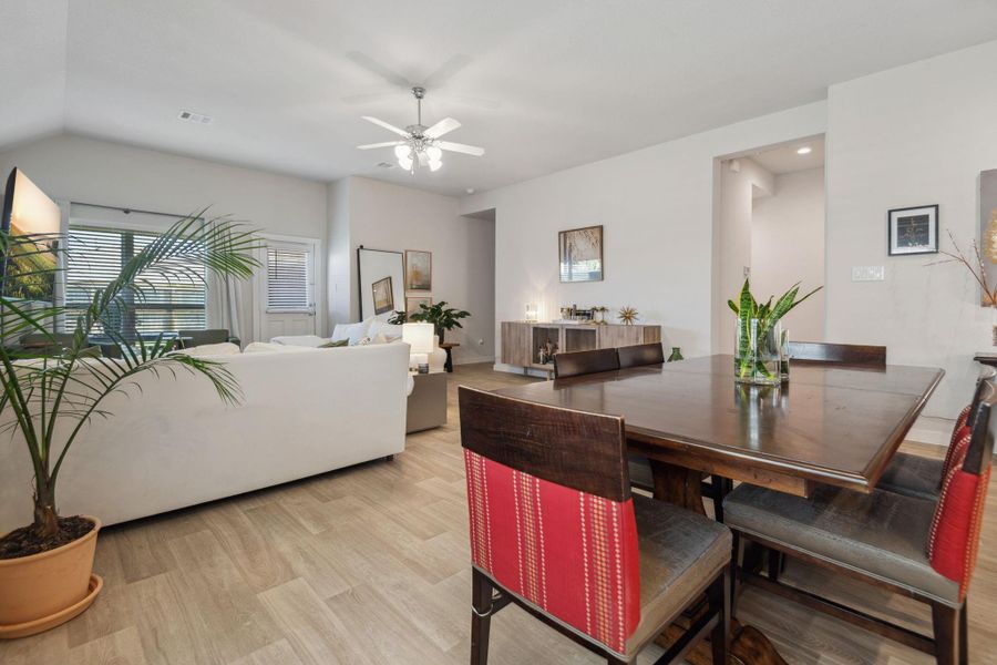 Furnished interior view inside a new home in Sunterra, Katy (Image 27). Furnished interior view inside a new home in Sunterra, Katy (Image 27).