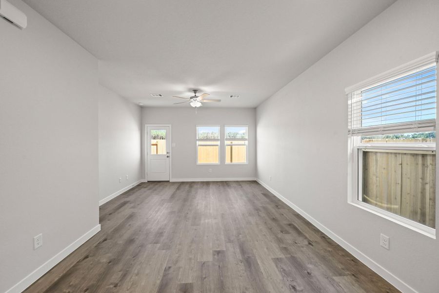 Spacious, unfurnished interior of a new home in Northpark South, Porter (Image 21). Spacious, unfurnished interior of a new home in Northpark South, Porter (Image 21).