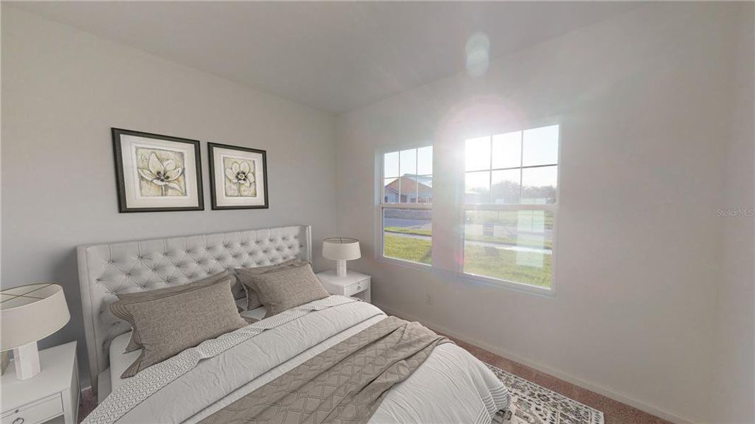 Furnished interior view inside a new home in Vista Walk, Dade City (Image 8).