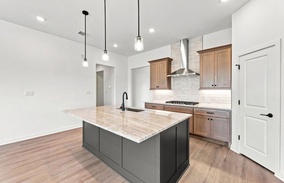 Representative furnished interior of a home built from the Elliott by Pulte Homes in West Cypress Hills, Spicewood (Image 11).