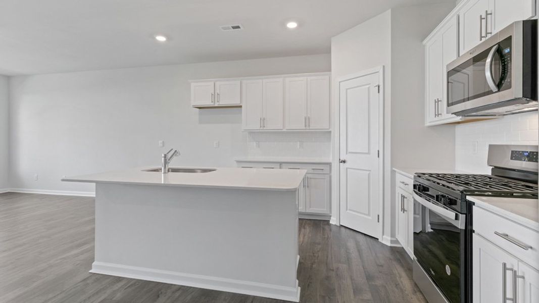 Furnished interior view inside a new home in Copper Run South, Durham (Image 4).