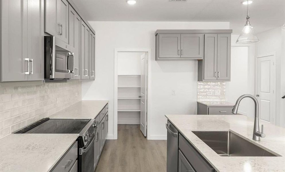 Kitchen featuring the Milan Collection