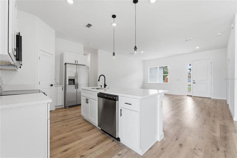 Furnished interior view inside a new home in , Ocala (Image 4).