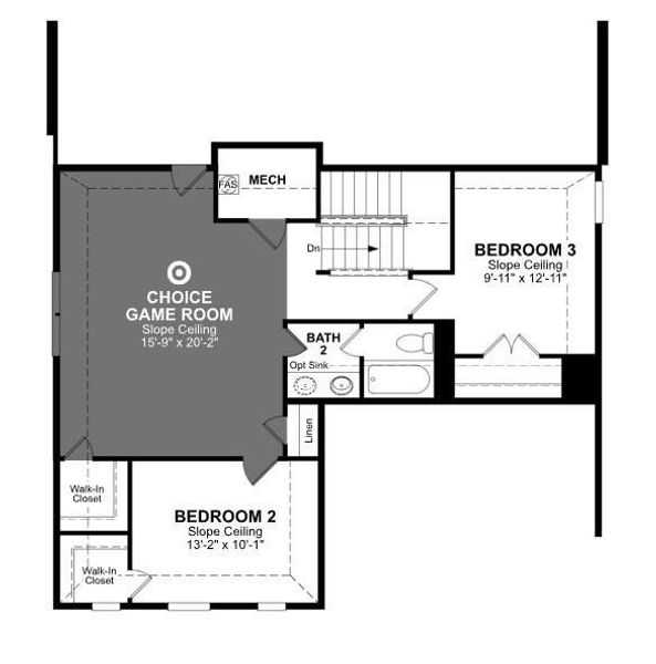 Beazer Homes Wildflower Ranch Brenham floorplan.