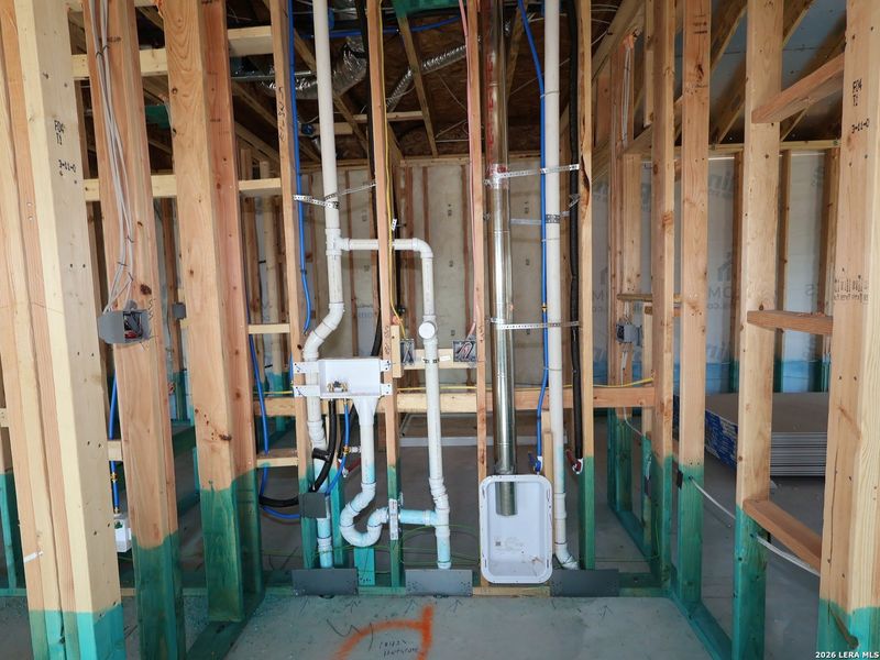 In-progress construction of a new home in Paloma Park, Converse, TX (Image 41).