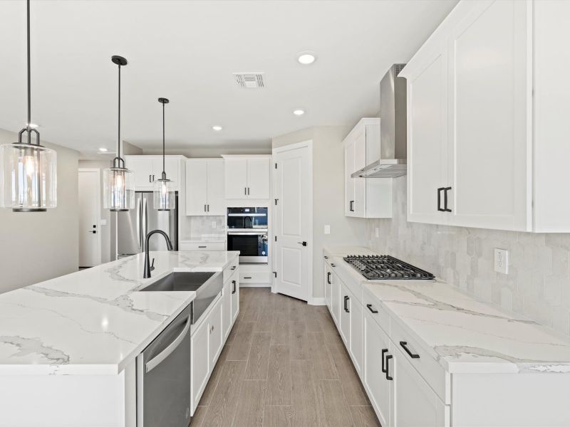 Furnished interior view inside a new home in Abel Ranch Reserve Series, Goodyear (Image 3).